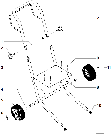 690gxc Low Rider Frame Assembly